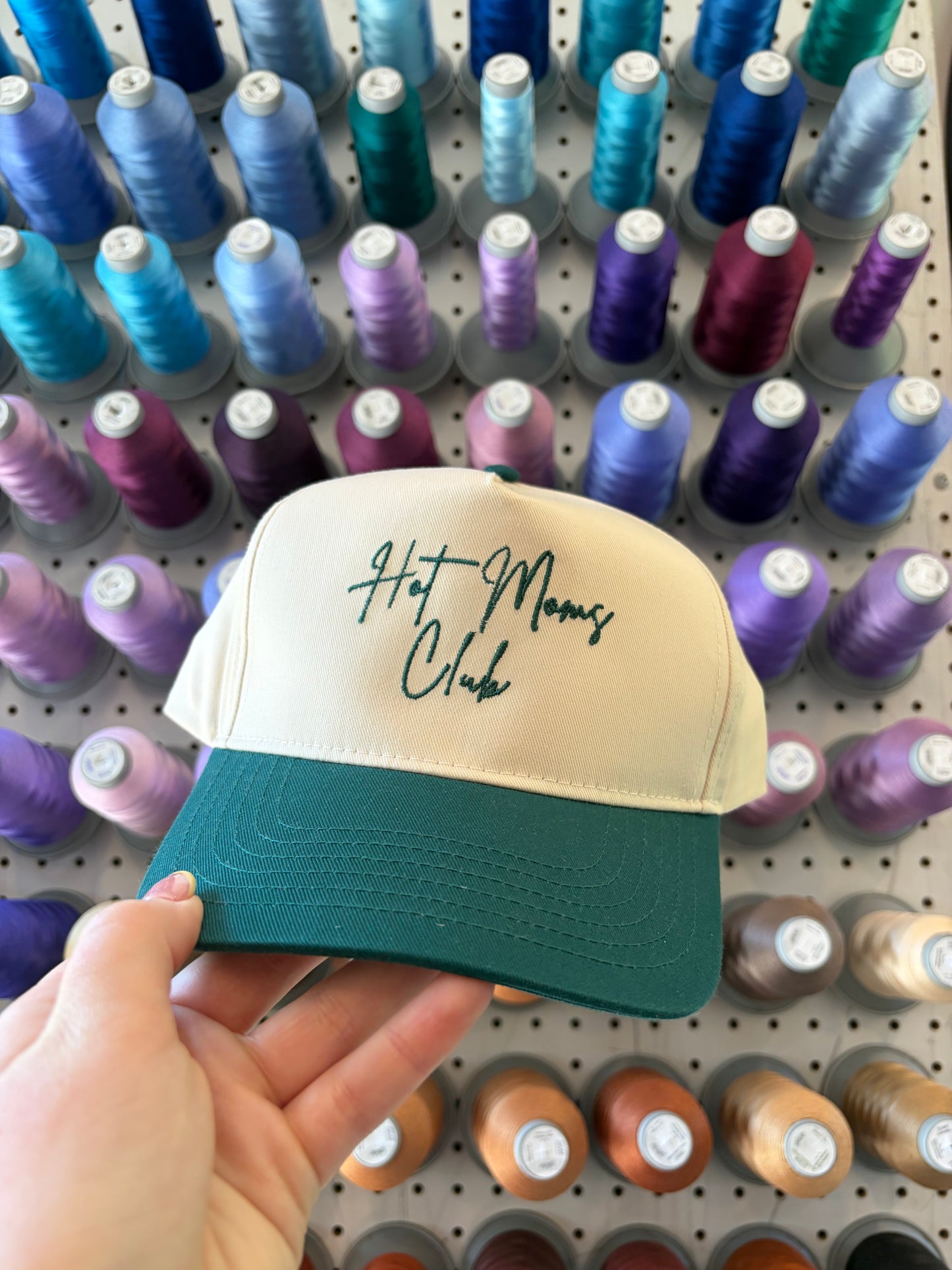 Green Hot Moms Club Trucker Hat