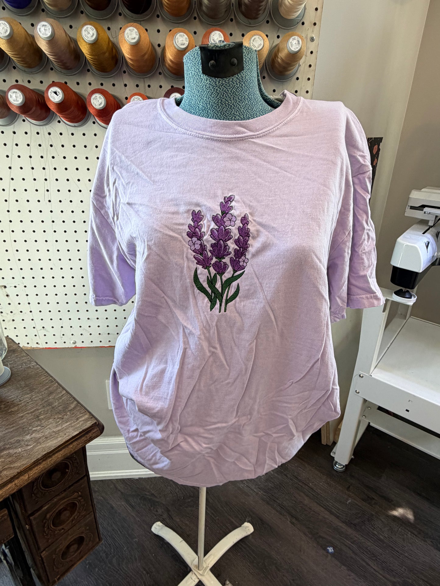 Large Lavender Lilac Tee