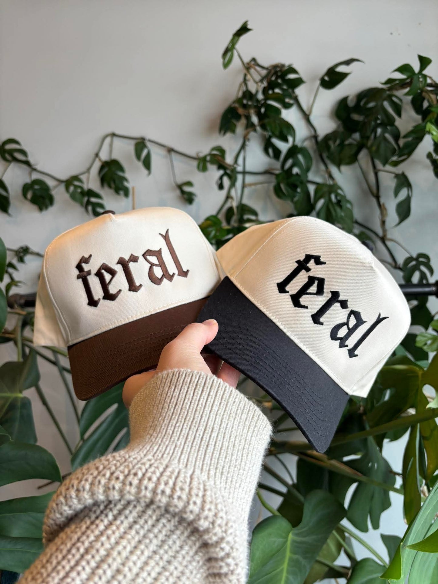 *Pre-Order* Brown Feral Trucker Hat