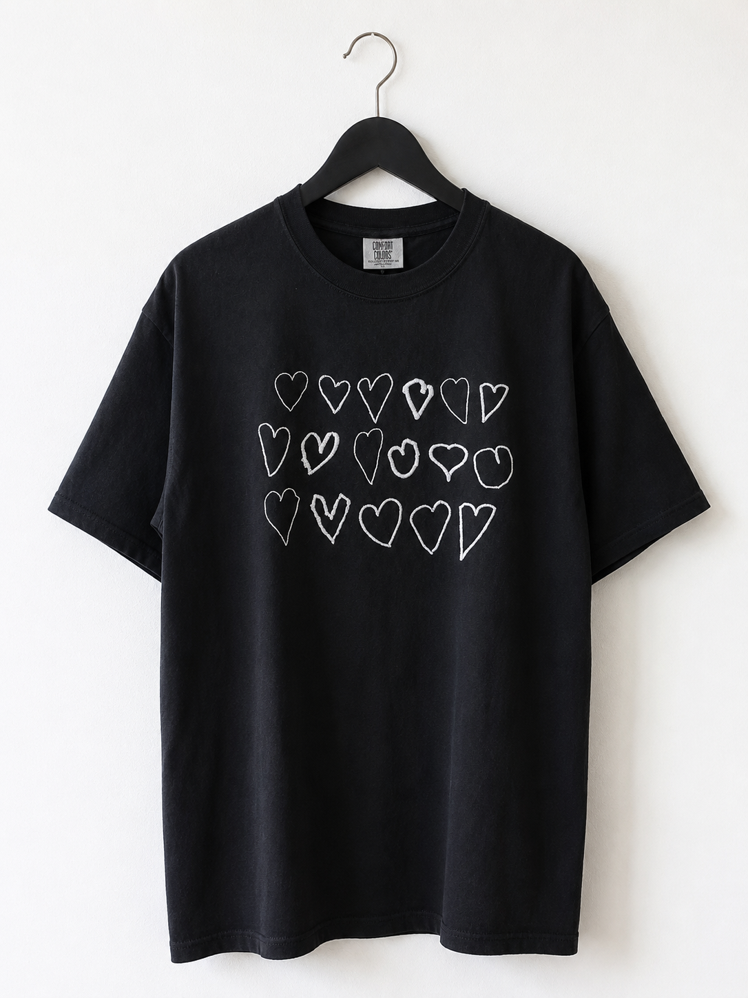 Student Heart Embroidered Tee