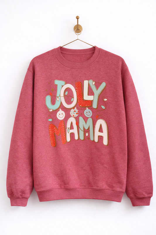 2XL Jolly Mama Crewneck