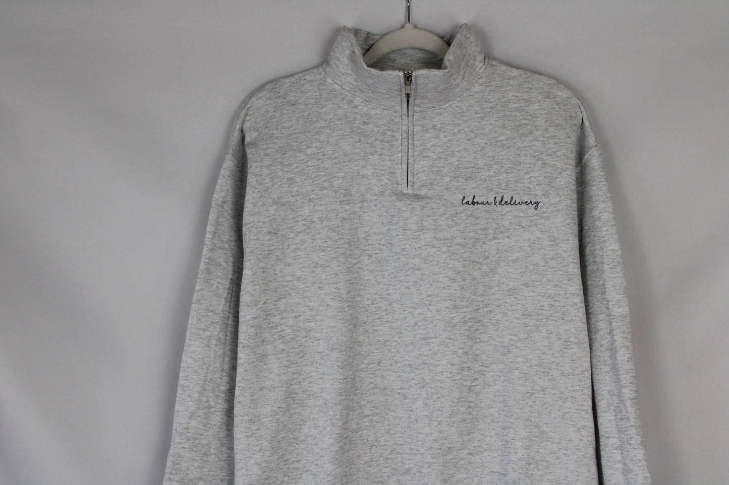 Labour & Delivery 1/4 Zip Crew (Medium)