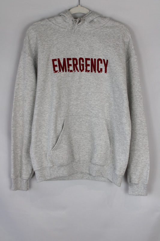 Emergency Registered Nurse Ash Grey Hoodie (Medium)