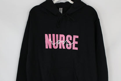 Nurse RPN Black Hoodie (Medium)