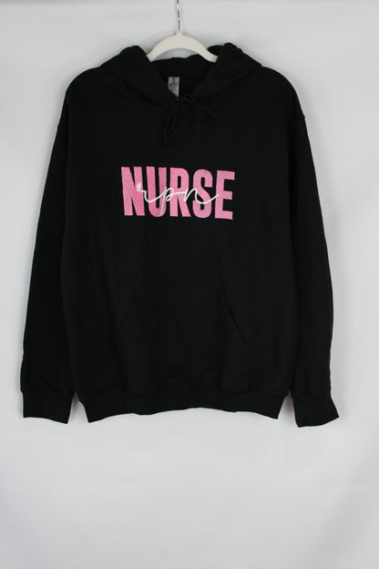 Nurse RPN Black Hoodie (Medium)