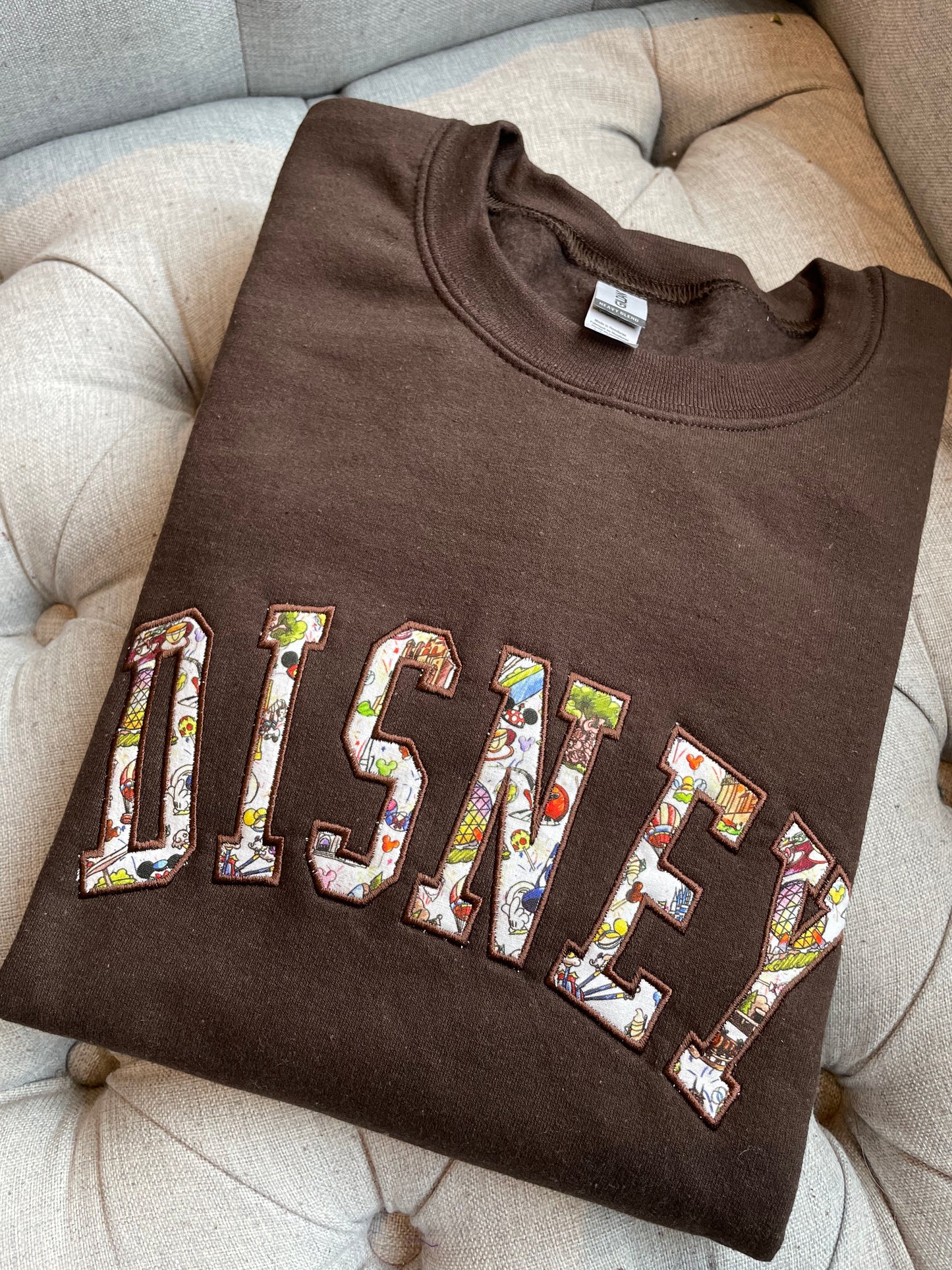 Custom Fabric Sweater | Disney Worlds