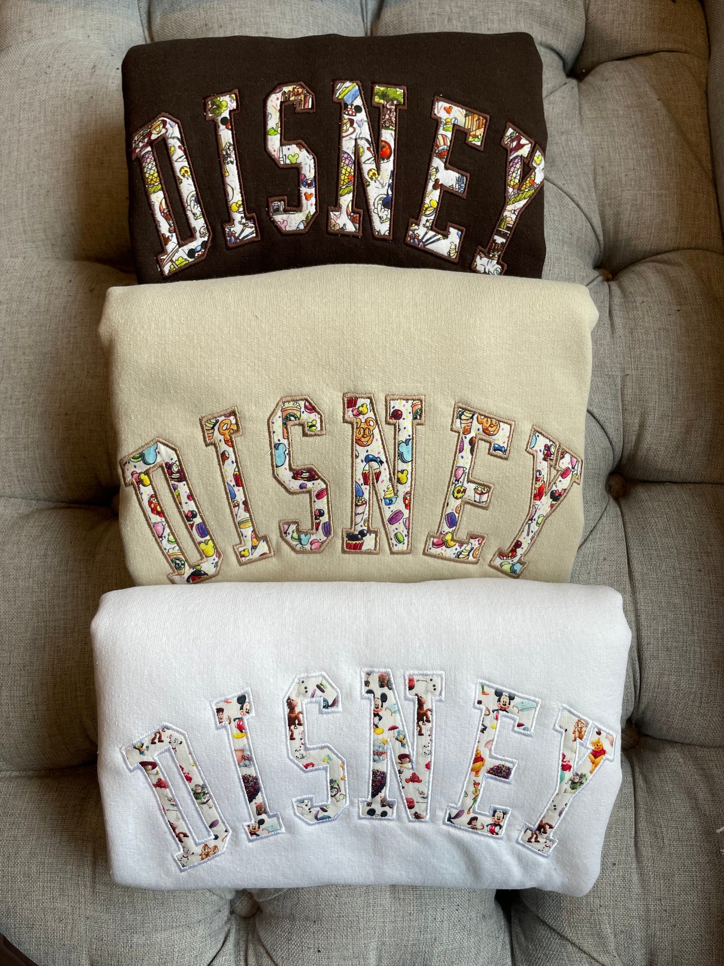 Custom Fabric Sweater | Disney Treats