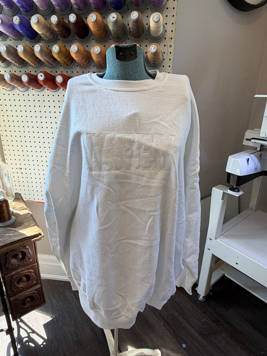 2XL White Wifey Crew