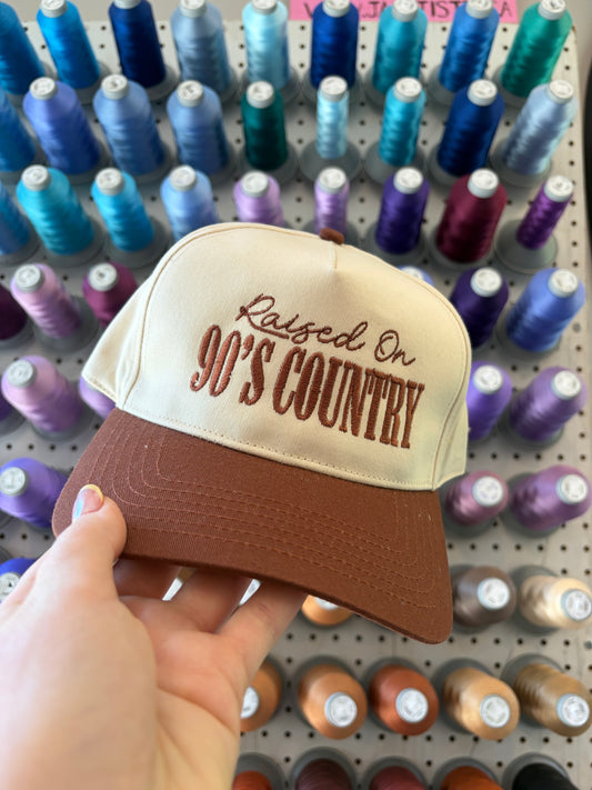 Brown 90's Country Trucker Hat