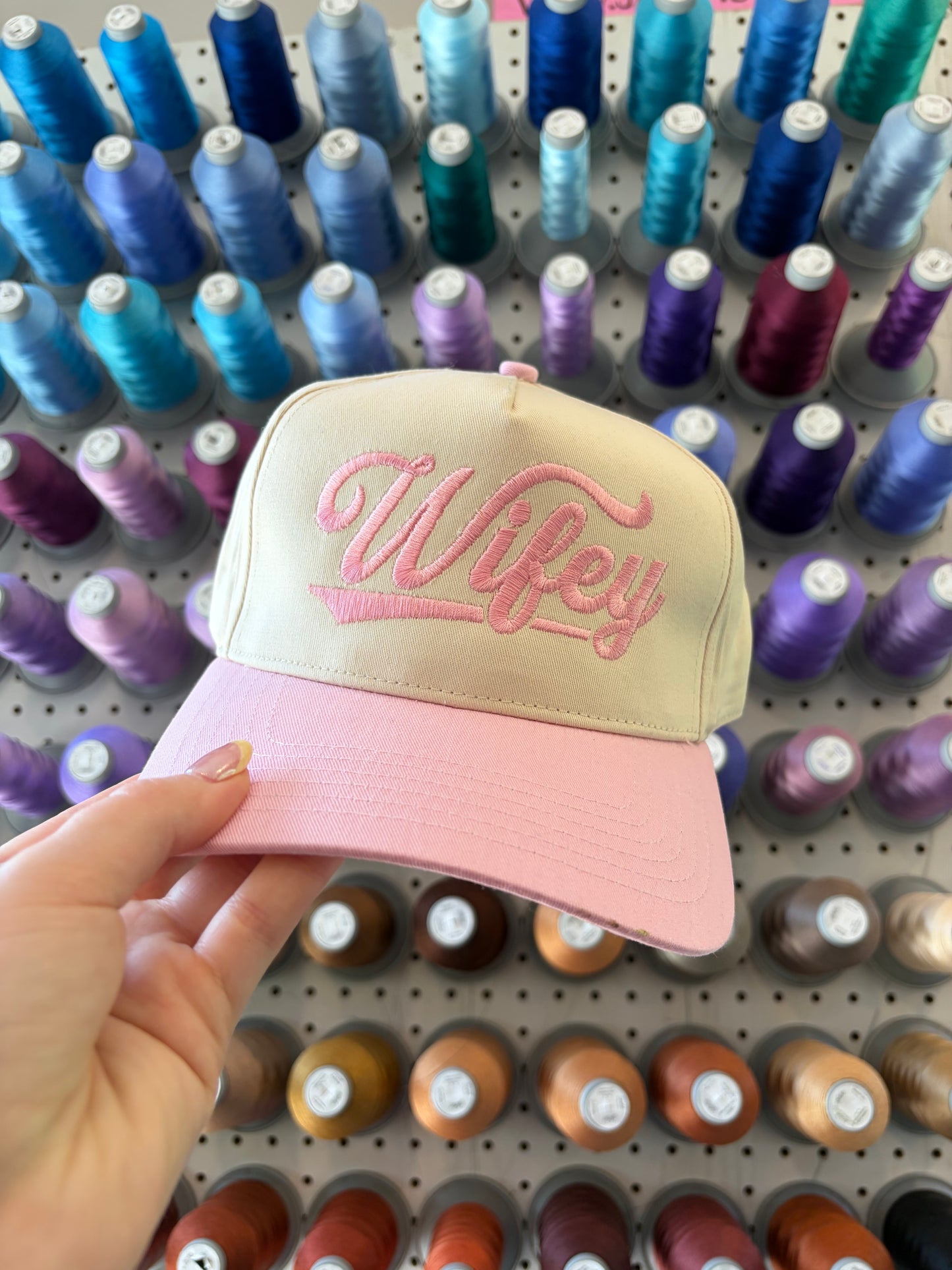 Pink Wifey Trucker Hat
