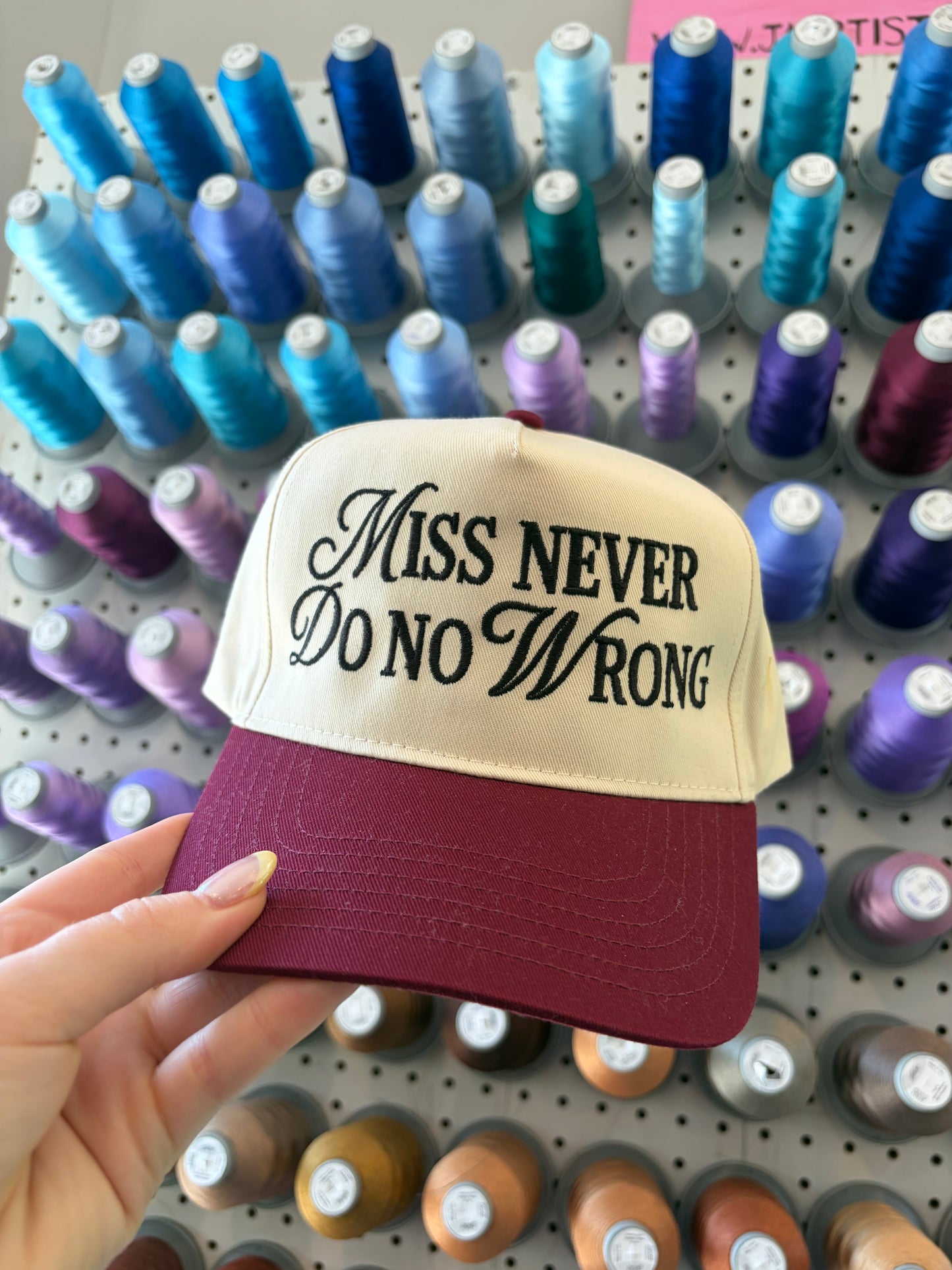Maroon Made for more Trucker Hat