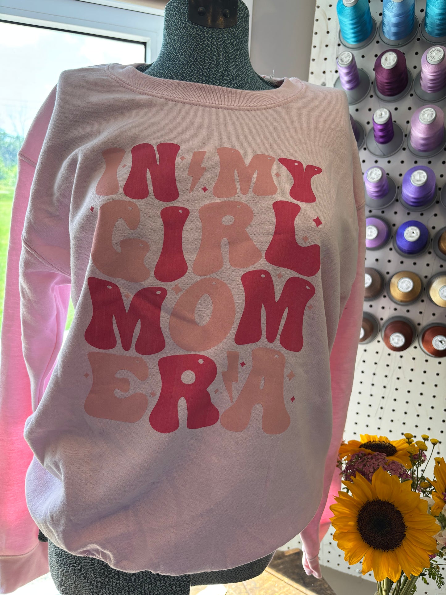 Small Pink Girl Mom Era (printed)