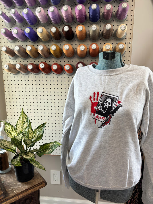 Small Ash Grey Scream Crew