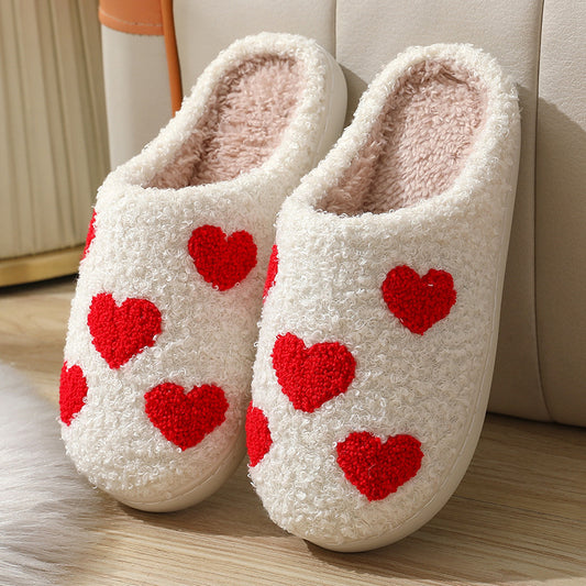 Red Heart Slippers