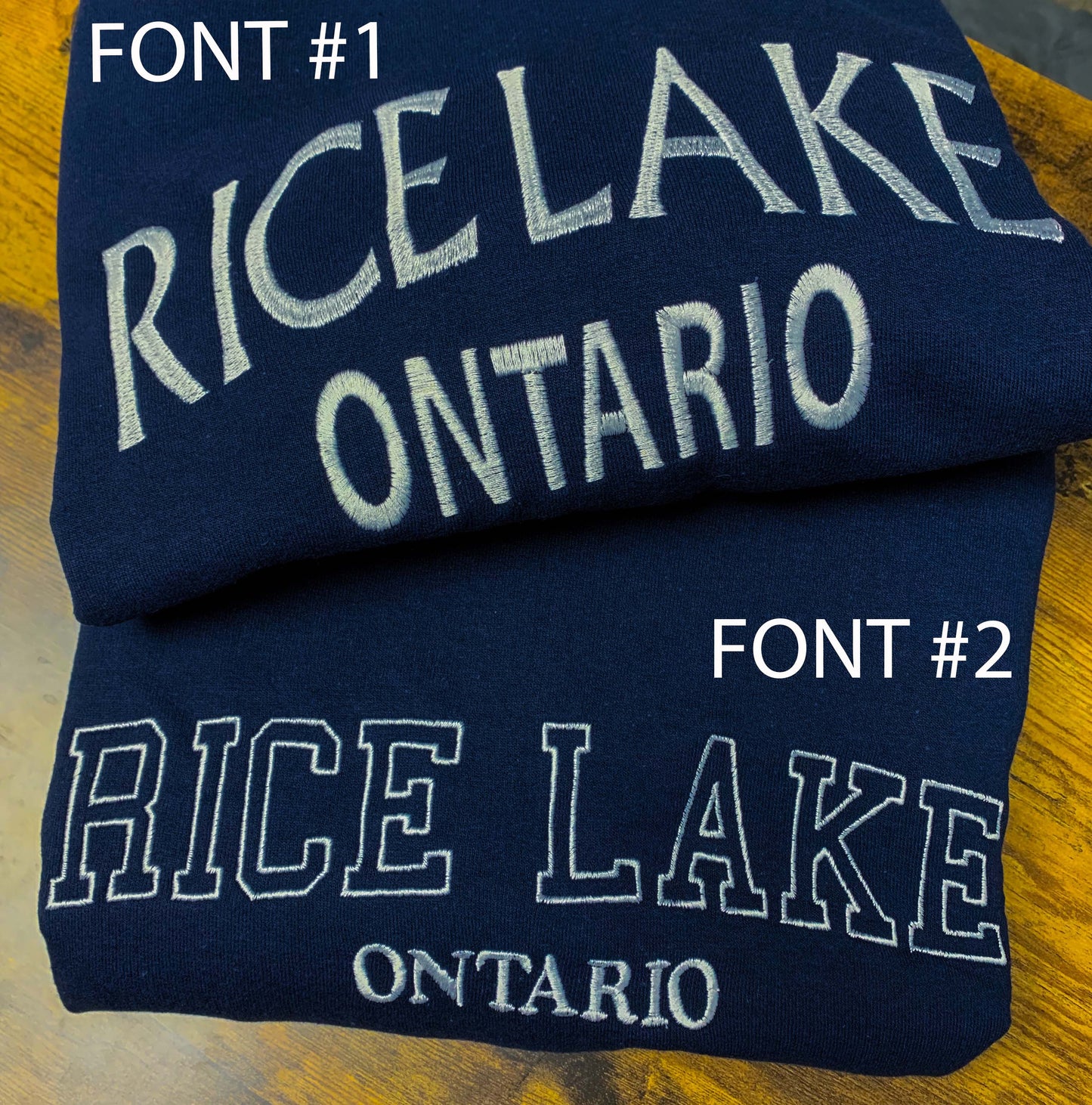 CUSTOMIZED LAKE SWEATER