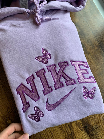 Lavender Butterflies Hoodie